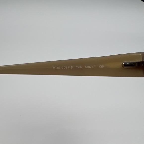 Authentic Versace 3061-B 246 Purple/Beige 50-17-135 Eyeglasses Italy Frames Only - Picture 11 of 12